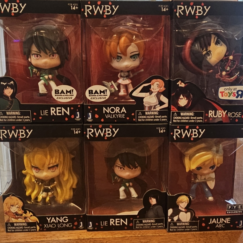 RWBY Collectable Action Figures